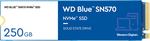 Накопитель SSD 250GB WD Blue SN570 (WDS250G3B0C) 505115