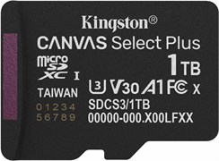Карта памяти 1TB MicroSD Kingston Canvas Select Plus (SDCS3/1TBSP) 503677