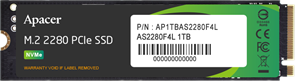 Накопитель SSD 1TB Apacer AS2280F4L (AP1TBAS2280F4L-1) 513443