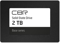Накопитель SSD 2TB CBR Base (SSD-002TB-2.5-BS24b) OEM 514532