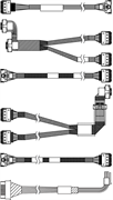 Комплект кабелей Lenovo 4X97A82932 506400