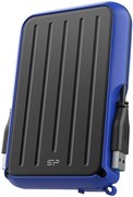 Внешний жёсткий диск 4TB Silicon Power Armor A66 Black/Blue (SP040TBPHD66LS3B) 505065