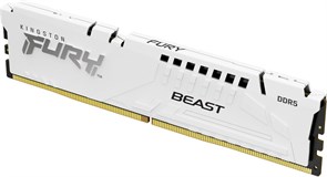 Оперативная память 16GB DDR5 5200MHz Kingston Fury Beast White (KF552C40BW-16) 510557