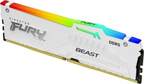 Оперативная память 16GB DDR5 5600MHz Kingston Fury Beast White RGB (KF556C40BWA-16) 510574