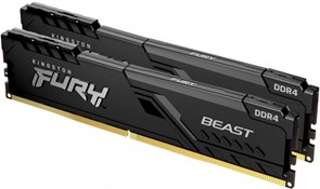 Оперативная память 32GB DDR4 3200MHz Kingston Fury Beast (KF432C16BB1K2/32) (2x16GB KIT) 509904