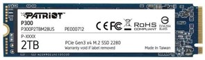 Накопитель SSD 2TB Patriot P300 (P300P2TBM28) 514909