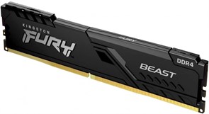 Оперативная память 32GB DDR4 3200MHz Kingston Fury Beast Black (KF432C16BB/32) 510003