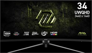 Монитор MSI 34" MAG 345CQRF E20 515063