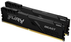 Оперативная память 32GB DDR4 3200MHz Kingston Fury Beast Black (KF432C16BBK2/32) (2x16GB KIT) 509951