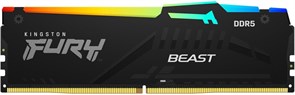 Оперативная память 32GB DDR5 5600MHz Kingston Fury Beast RGB (KF556C40BB2A-32) 510224