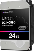 Жёсткий диск 24TB SATA-III WD Ultrastar DC HC590 (0F65684) 506017