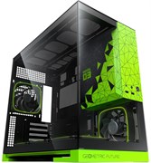 Корпус Geometric Future Model 3 ARGB Green 512278