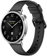 Умные часы Xiaomi Watch S4 41mm Fluororubber Strap Black 502474
