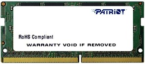 Оперативная память 16GB DDR4 2400MHz Patriot SO-DIMM (PSD416G24002S) 510459