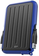 Внешний жёсткий диск 2TB Silicon Power Armor A66 Black/Blue (SP020TBPHD66SS3B) 505025