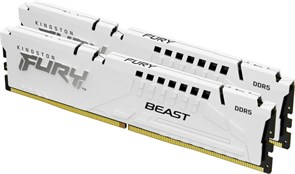 Оперативная память 32GB DDR5 5600MHz Kingston Fury Beast White (KF556C40BWK2-32) (2x16GB KIT) 510005