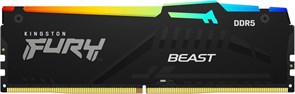 Оперативная память 32GB DDR5 5600MHz Kingston Fury Beast RGB (KF556C36BBE2A-32) 510727