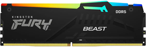 Оперативная память 32GB DDR5 6000MHz Kingston Fury Beast Black RGB (KF560C30BBEA-32) 510052