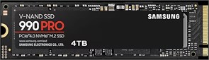Накопитель SSD 4TB Samsung 990 PRO (MZ-V9P4T0BW) 515964