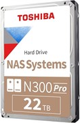 Жёсткий диск 22TB SATA-III Toshiba N300 Pro (HDWG82CXZSTB) 514141