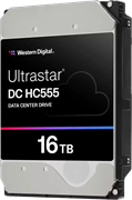 Жёсткий диск 16TB SATA-III WD Ultrastar HC555 (0B48722) 505935