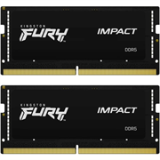 Оперативная память 64GB DDR5 4800MHz Kingston Fury Impact SO-DIMM (KF548S38IBK2-64) (2x32GB KIT) 510257