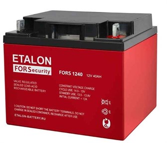 Аккумулятор  ETALON FORS 1240 224977