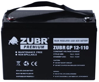 Батарея  ZUBR GP12-110NPP(ZUBR) 225002
