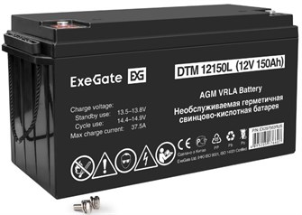 Батарея аккумуляторная  Exegate DTM 12150L 225028
