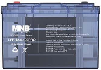 Аккумулятор  MNB LFP-12.8В-100PRO 225173