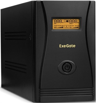 Источник бесперебойного питания  Exegate SpecialPro Smart LLB-2200.LCD.AVR.EURO.RJ 225527