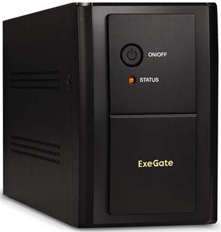 Источник бесперебойного питания  Exegate SpecialPro UNB-2000.LED.AVR.EURO.RJ.USB 225542