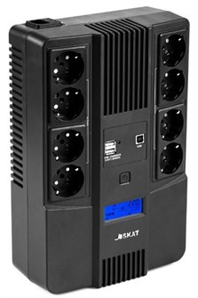 Источник бесперебойного питания  Бастион SKAT-UPS 800-AID-IN-1x9-8 225598
