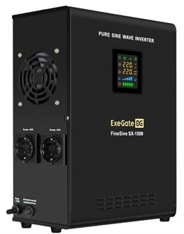 Источник бесперебойного питания  Exegate FineSine SX-1500.LCD.AVR.2SH 225614