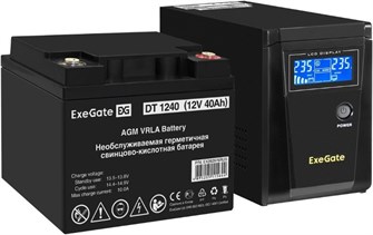 Комплект  Exegate SineTower SZ-600.LCD.AVR.1SH 225621