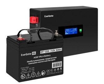 Комплект  Exegate IdealSine SR-600.LCD.2SH 225660