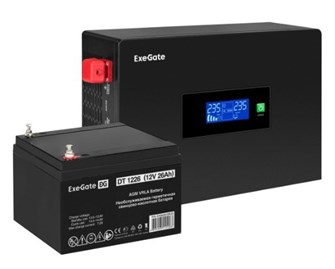 Комплект  Exegate IdealSine SR-1000.LCD.2SH 225689