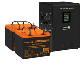 Комплект  Exegate FineSine SX-1000.LCD.AVR.2SH 225697