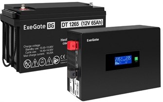 Комплект  Exegate IdealSine SR-600.LCD.2SH 225772