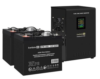 Комплект  Exegate FineSine SX-1000.LCD.AVR.2SH 225785