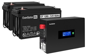 Комплект  Exegate IdealSine SR-1500.LCD.2SH 225961
