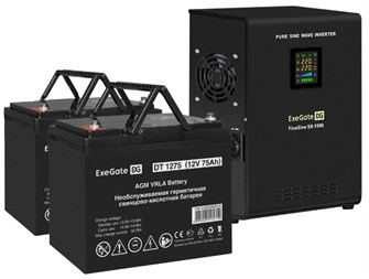 Комплект  Exegate FineSine SX-1500.LCD.AVR.2SH 225988