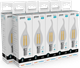 Филаментная лампочка Gauss Filament Elementary 4100K (12 Вт, E14) 10 шт. (42122) 134893