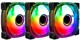 Вентилятор для корпуса Lamptron Prism+ ARGB Black (3 шт.) 131057