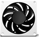 Вентилятор для корпуса Alphacool Apex Stealth Metal Power fan 3000rpm Matt Black 130450