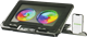 Охлаждающая подставка для ноутбука Digma D-NCP170-2X110RGB 128792