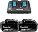 Зарядное устройство + АКБ Makita DC18SD + 2x BL1815N 128663