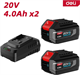 Зарядное устройство + АКБ Deli DE-CM20A4E 128656