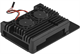 Корпус для одноплатного компьютера ACD Black Metal Aluminum Case with double Fans for Raspberry Pi 3B/3B+ (RA458) 127070
