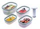 Вакуумные контейнеры Status Fresko set 5 Mint 126392